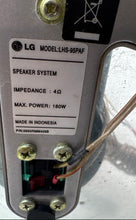 Load image into Gallery viewer, LG Model LHS-95PAF Gray Black Home Audio Theater 180W Speaker System Not Tested
