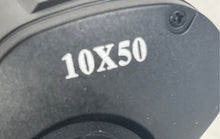 Load image into Gallery viewer, Polaroid Black 10X50 Porro Prism Focus Wheel And Rubberized Exterior Binoculars
