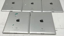 Load image into Gallery viewer, Lot Of 5 Pcs Apple iPad 2 Model A1395 Silver Tablets Not Tested Locked For Parts
