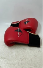 Load image into Gallery viewer, Century Unisex Red Black Adjustable Wrist Straps Boxing Kickboxing Gloves 12 Oz
