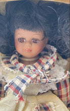Load image into Gallery viewer, Barbara Lee Collector's Classics Petite Porcelains Plaid Dress Fashion Doll
