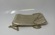 Load image into Gallery viewer, Alberta Di Canio Womens Gold Mine Chain Strap Shoulder Crossbody Bag
