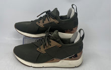 Load image into Gallery viewer, Puma Womens Muse Metal Satin EP 367047 02 Green Lace-Up Sneakers Shoes Size 7.5
