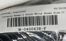 Load image into Gallery viewer, Converse Womens Chuck Taylor All Star A11909C Black White Sneaker Shoes Size 11
