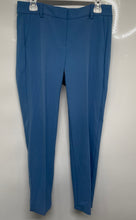 Load image into Gallery viewer, J.Crew Womens Blue Flat Front Slash Pocket Straight Leg Dress Pants Size 6
