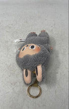 Load image into Gallery viewer, Pop Mart The Monsters Labubu Sesame Bean Gray Exciting Macaron Plush Figure
