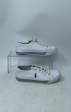 Load image into Gallery viewer, Polo Ralph Lauren Unisex Kids Easten II White Low Top Sneakers Shoes Size 13

