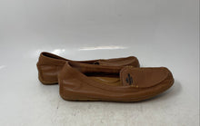 Load image into Gallery viewer, Coach Womens Mary Lock Up A00925 Caramel Brown Leather Loafer Shoes Size 7.5B
