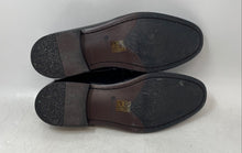 Load image into Gallery viewer, Carrucci Mens Black Leather Bow Tie Slip-On Loafer Dress Shoes Size 11
