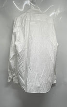 Load image into Gallery viewer, Tommy Hilfiger Mens White Cotton Long Sleeve Slim Fit Dress Shirt Sz XL 17-17.5
