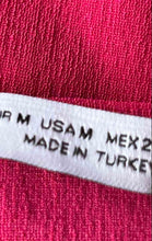 Load image into Gallery viewer, Zara Womens Pink Sleeveless Wide Strap Cropped Blouse Top Size Medium
