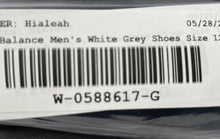 Load image into Gallery viewer, New Balance Mens GM500 GM500RE1 White Gray Lace-Up Sneaker Shoes Size 12 D
