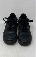 Load image into Gallery viewer, Nike Kids Air Force 1 Low Black Leather Lace-Up Low Top Sneaker Shoes Size 5Y

