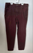 Load image into Gallery viewer, Express Womens Brown Denim Dark-Wash Regular Fit Skinny Jeans Size 36X30
