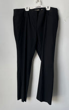 Load image into Gallery viewer, Michael Kors Womens Black Regular Fit Straight Leg Trouser Pants Size 16
