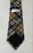 Load image into Gallery viewer, Vesuvio Napoli Mens Multicolor Plaid Adjustable Formal Pointed Tie One Size
