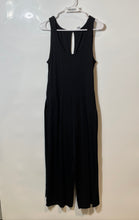 Load image into Gallery viewer, Old Navy Womens Black Sleeveless Scoop Neck One-Piece Jumpsuit Size Small

