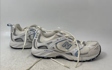 Load image into Gallery viewer, New Balance Womens 413 CW413WF White Blue Lace-Up Sneaker Shoes Size 7D
