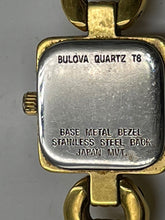 Load image into Gallery viewer, Authentic Bulova Women's Gold Watch.

