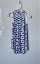 Load image into Gallery viewer, Michael Kors Womens Blue White Printed Blouse Top Size Small
