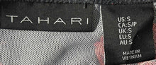 Load image into Gallery viewer, Tahari Womens Red Black Floral Long Sleeve Bodysuit Blouse Top Size Small
