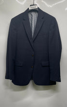 Load image into Gallery viewer, Tommy Hilfiger Mens Black Long Sleeve Pockets 2-Button Blazer Size 38R
