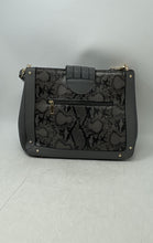 Load image into Gallery viewer, MKF Collection Womens Gray Snake Print Shoulder Crossbody Handbag
