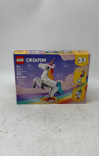 Load image into Gallery viewer, Lego Creator 3-In-1 31140 Magical Unicorn 145 Pcs Building Toy Set Sealed
