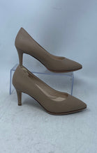 Load image into Gallery viewer, Cole Haan Womens Beige Leather Pointed Toe Slip-On High Pump Heels Size 6B

