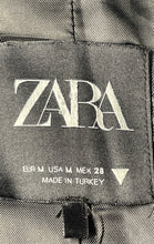 Load image into Gallery viewer, Zara Womens Black Sleeveless Pockets Four-Button Vest Size Medium
