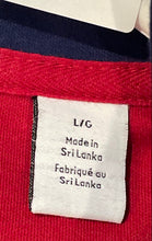 Load image into Gallery viewer, Calvin Klein Mens Red Quarter Zip Liquid Touch Pullover Sweater Size L
