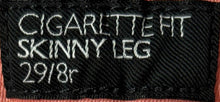 Load image into Gallery viewer, Nine West Womens Pink Cigarette Fit Denim Skinny Leg Jeans Pants Size 8/29
