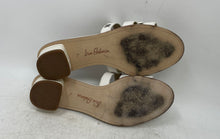Load image into Gallery viewer, Sam Edelman Womens Illie White Leather Slip-On Slide Sandals Size 7.5 M
