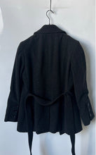 Load image into Gallery viewer, Calvin Klein Womens Dark Gray Long Sleeve Double-Breasted Peacoat Sz 14P
