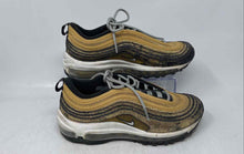 Load image into Gallery viewer, Nike Womens Air Max 97 Gold Black Low Top Lace-Up Sneaker Shoes Size 7
