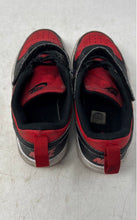 Load image into Gallery viewer, Nike Kids Court Borough Low Recraft Red Black Leather Sneaker Shoes Size 12C
