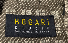Load image into Gallery viewer, Bogari Studio Designed In Italy Mens Brown Printed Button-Up Shirt Size L
