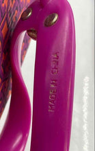 Load image into Gallery viewer, Authentic Tory Burch Womens Pink Monogram Print Slip-On Flip Flop Sandals Size 8
