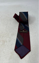 Load image into Gallery viewer, Guy Laroche Mens Multicolor Striped Adjustable Formal Pointed Tie One Size
