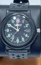 Load image into Gallery viewer, Authentic Victorinox Swiss Army Men's Black Watch
