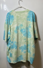 Load image into Gallery viewer, Air Jordan Mens Green &amp; Blue Tie Dye Crew Neck Short Sleeve Sport T-Shirt Sz XL
