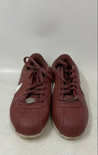 Load image into Gallery viewer, Nike Kids Cortez DM0950-200 Red Leather Lace-Up Low Top Running Shoes Size 2.5Y
