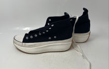 Load image into Gallery viewer, Madden Girl Womens Winnona Black White Sneaker Shoes Size 11 Missing Laces
