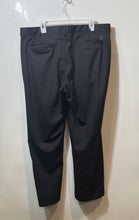 Load image into Gallery viewer, Lands' End Mens Black Traditional Fit Slash Pocket Dress Pants Size 38
