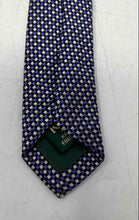 Load image into Gallery viewer, Ralph Lauren Mens Black Blue Geometric Print Classic Adjustable Designer Necktie
