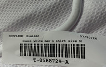 Load image into Gallery viewer, Guess Mens White Sleeveless Hooded Stretch Activewear Vest Size Medium
