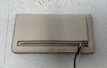 Load image into Gallery viewer, Kate Spade New York Womens Ivory Textured Leather ID And Card Slot Bifold Wallet
