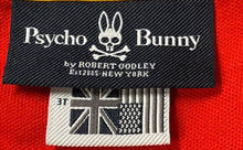Load image into Gallery viewer, Psycho Bunny Boys Red Cotton Short Sleeve Collared Stretch Polo Shirt Size 3T
