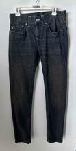 Load image into Gallery viewer, True Religion Mens Rocco Blue Denim Pockets Medium Wash Skinny Jeans Size 31
