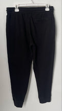 Load image into Gallery viewer, Armani Exchange Mens Black Drawstring Tapered Leg Jogger Pants Size Medium
